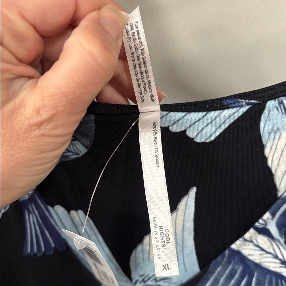 Soma Cool Nights Doves Sleepshirt - Picture 2 of 3